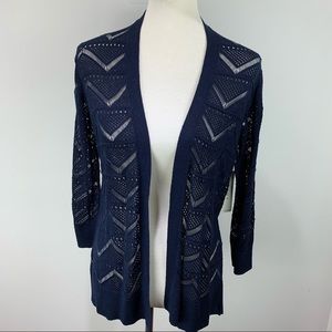 NAVY BLUE CARDIGAN